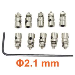 DN33013 Linkage Stopper Pushrod Connector D2.1mm for RC Airplane 10pcs
